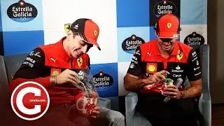 Leclerc y Sainz entre dulces mexicanos