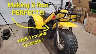 Rare Yamaha !!! Tri-Moto Runs Again !