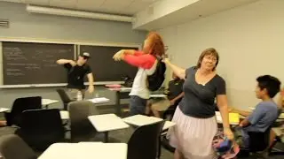 WHITE BOYS SHMONEY DANCE! | KICKED OUT CLASS @USC by These White Kids @BBtheJerk7