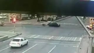 Жесткая авария в Махачкале