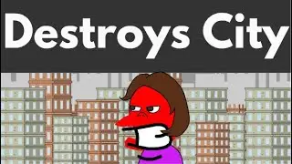 Dora Destroys The City/Turnes into Teeth girl/Grounded