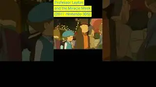 Professor Layton Series Part 2 2009/2012 🔍#shorts