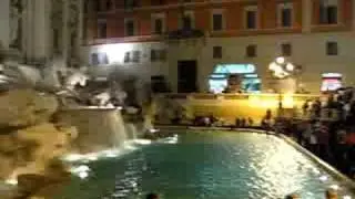 Trivoli Fountain at Night