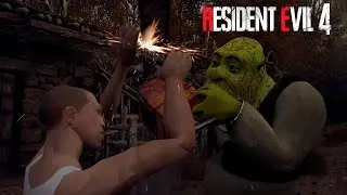 SHREK VS CJ NO RESIDENT EVIL 4 REMAKE (MODS)