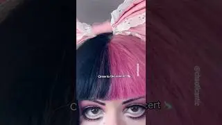 Making a Melanie Martinez cosplay 💕 #cosplay #melaniemartinez #trilogytour #makeup #k12 #crybaby