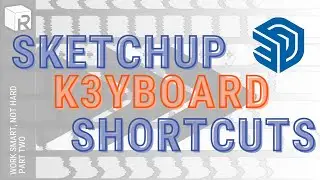 Sketchup Keyboard Shortcuts You MUST Know | Faster Modeling