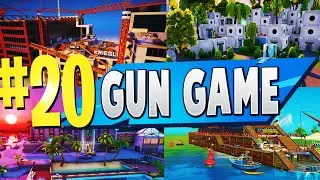 TOP 20 BEST GUN GAME Creative Maps In Fortnite | Fortnite Gun Game Map CODES