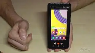 Samsung Galaxy A31: How to take a screenshot/capture?