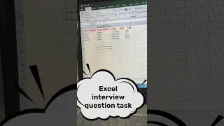 Excel for beginners most job interview questions task in Hindi/ Urdu 