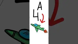 HOW? draw ✈️ airplane from numbers 