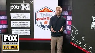 Can the No. 3 TCU Horned Frogs stop the No. 2 Michigan Wolverines offense? | Breaking the Huddle