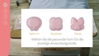 Anwendungsvideo ALLEVYN LIFE SACRUM: Schritt für Schritt Anleitung im Sakralbereich