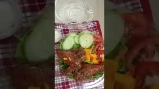 super yummy vagetable salad with chicken honey butter pang negosyo