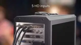 Livestream Studio HD500 5-Input Portable Live Production Switcher Overview | Full Compass