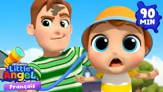 Super Papa ! | Spécial fête des Pères | Comptines avec Bébé Louis | Little Angel Français
