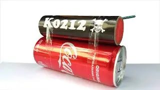 EXPERIMENT: FIRECRACKER VS COCA COLA