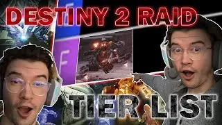 RANKING The Destiny 2 Raids by Tier List..