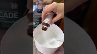 Красим жёлудь-скворечник. Артбетон. Мастер-класс