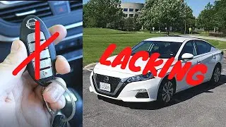What happens when you drive the Nissan Altima without the key fob? // 100 rental cars
