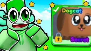 I Hatched The FIRST Ever SECRET DOGCAT.. In Mining Simulator 2!
