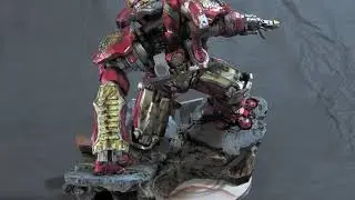 HULKBUSTER&IRONMAN  scala1/8