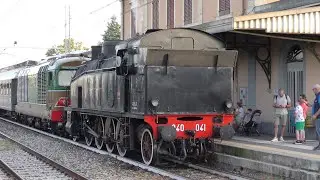 2023-10-08 La 940.041 con il Sebino Express 2/2 - Stazione di Paratico-Sarnico e Palazzolo