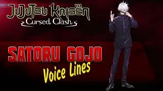 Jujutsu Kaisen: Cursed Clash - Satoru Gojo ENGLISH / JAPANESE Voice Sounds + Young Version