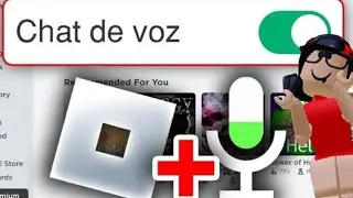 Como poner el chat de voz en roblox sin documentos||en cel||🧸