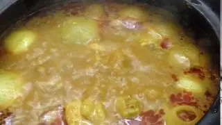 Nonya Chicken Curry coming to a boil