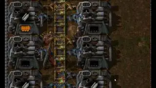 Factorio dancing Inserters
