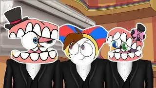 The Amazing Digital Circus Cartoon Games - Coffin Dance Megaremix (COVER)