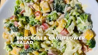 Broccoli and Cauliflower Salad | South Africa