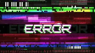 System error strange warning sound!