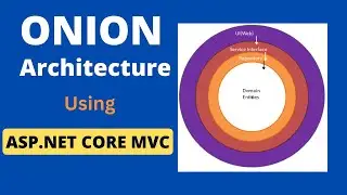 Onion Architecture Example in ASP.NET CORE MVC | MSSQL | EF Core | Database First | CRUD