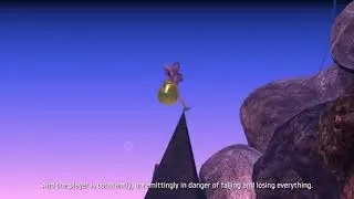 Getting over it with Benett Foddy | The 100th win (Clear time: 5:15)