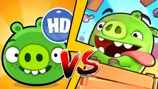 Bad Piggies VS Bad Piggies 2 Android, ios Gameplay