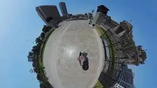 ALAMEDA DE LOS HEROES PROBANDO LA INSTA 360 X3