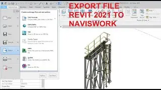 HOW DO EXPORT FILE REVIT TO NAVISWORK NWC