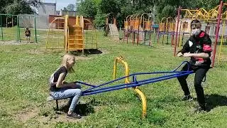 Лето 2021, наш дружный школьный лагерь.