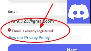 Discord email already registered problem solve