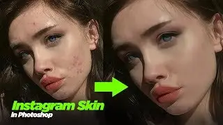 high end skin retouching & sculpting in photoshop - retouching a jpeg portrait in photoshop
