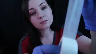 ASMR School Nurse (Scalp Check, Wound care, Headache) ⭐ Soft Spoken