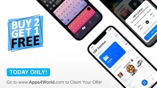 Halloween Deals - BUY 2 GET 1 FREE - Swift & SwiftUI Source Code | Apps4World iOS App Templates