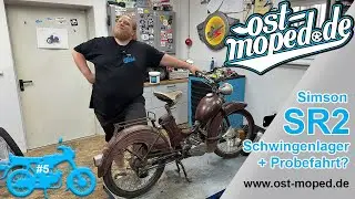 Simson SR2 | Neue Schwingenlager fürn SR2 🤔 | ost-moped.de