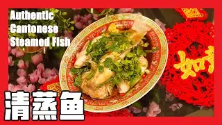 《新年吃什么——第五集-清蒸鱼》 简单美味蒸鱼食谱 Authentic Cantonese Steamed Fish