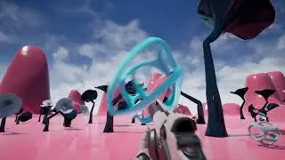 Trippy rigged mushroom exploration Unreal Engine