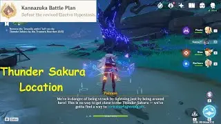 Remove Juvenile Antics on Thunder Sakura | Genshin Impact