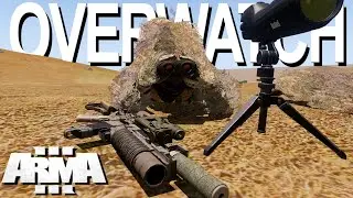 Desert Ghillie - Arma 3 Liberation Sniper/Spotter Gameplay