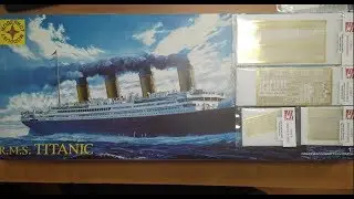 Обзор дополнение Titanic 1/400 Tom’s Modelworks set 4005 4013 4014 4015 набор фототравления