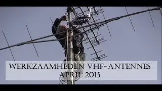 Werkzaamheden 2-meter Mast April 2015 {PI4DEC}